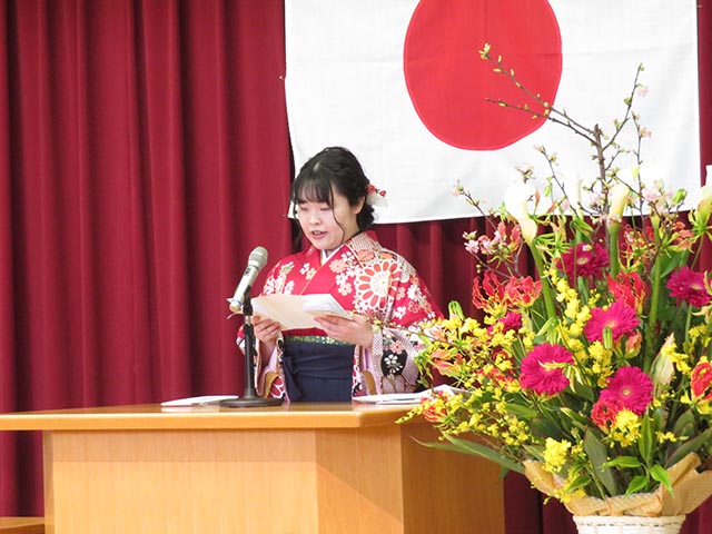 令和4年度卒業式