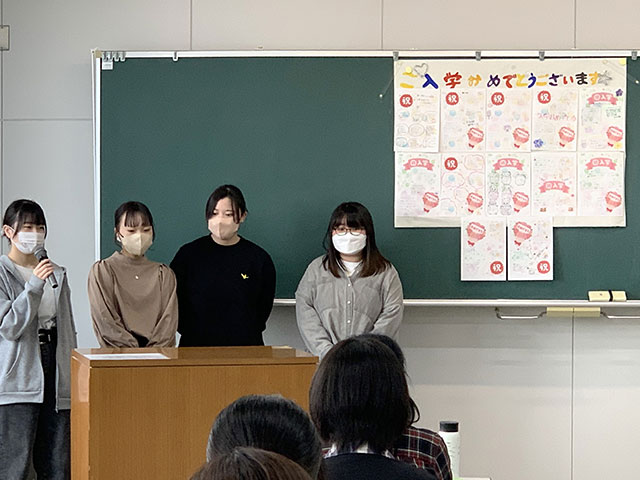 新入生を迎えた4月