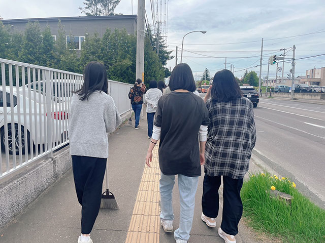 ボランティア清掃の実施