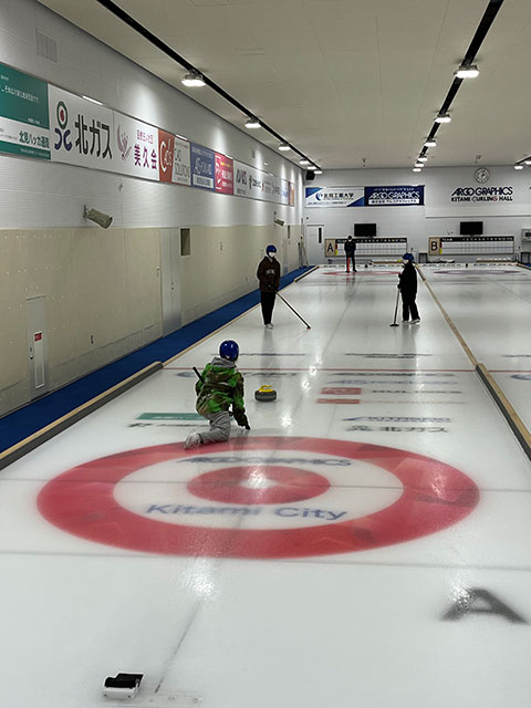 カーリング体験