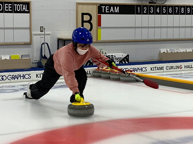 カーリング体験